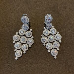 Nadri chandelier earrings
